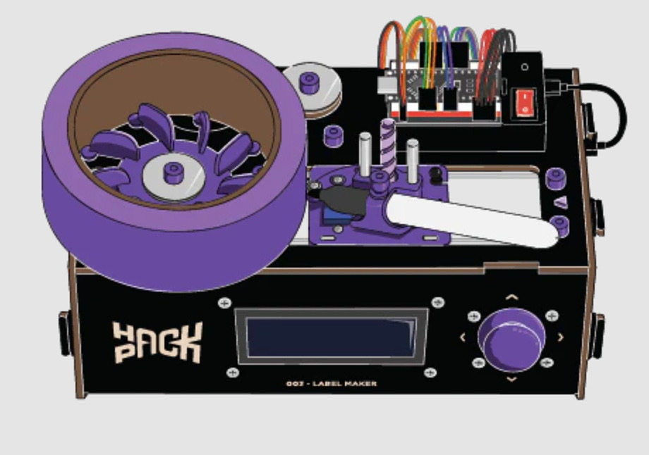 CrunchLabs Hack Pack Label Maker